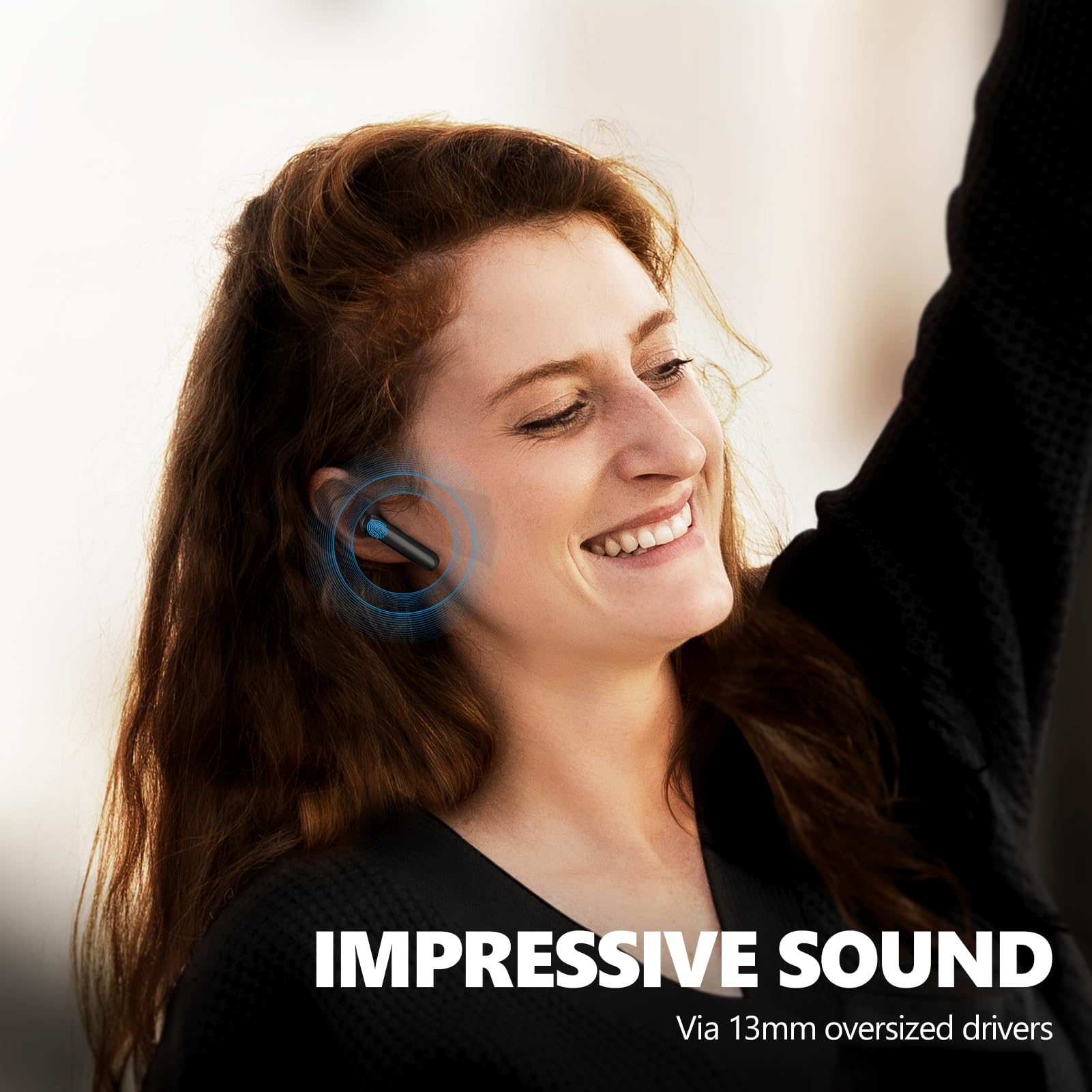 Foto 4 | Venta Internacional - Auriculares Inalámbricos Cxk Crystal-clear Calls Bluetooth V5.3 Ipx7