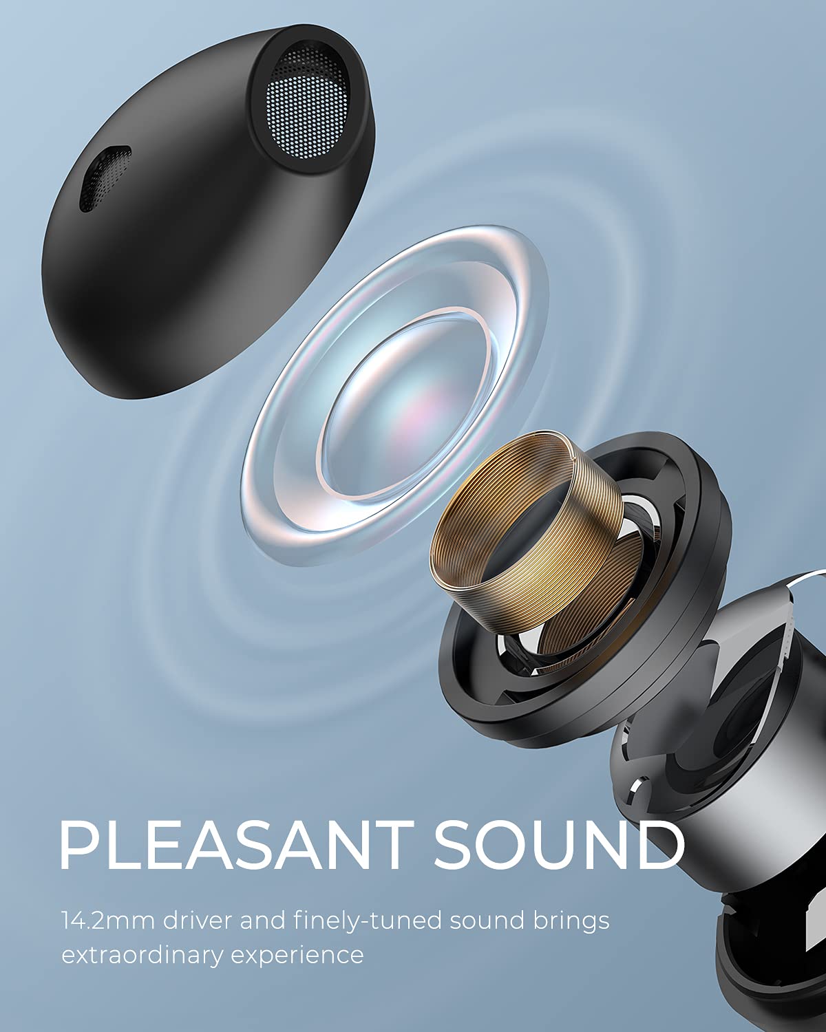 Foto 4 pulgar | Venta Internacional - Auriculares Bluetooth Soundpeats Air3 Mini Con Qualcomm Qcc3040