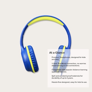 Foto 2 | Venta Internacional - Auriculares Olitec Kids Overear Con Cable Para Niños Y Adolescentes