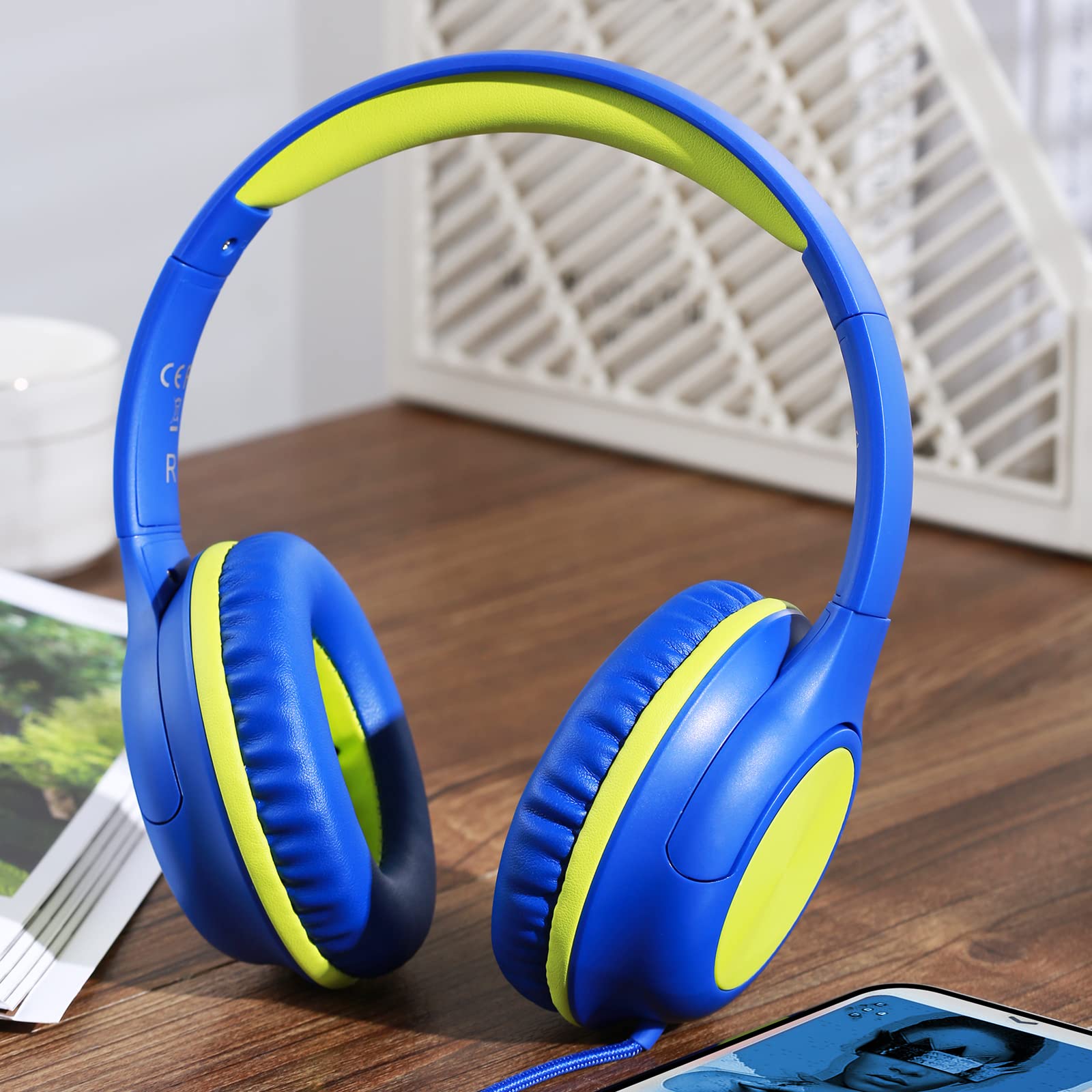 Foto 5 pulgar | Venta Internacional - Auriculares Olitec Kids Overear Con Cable Para Niños Y Adolescentes