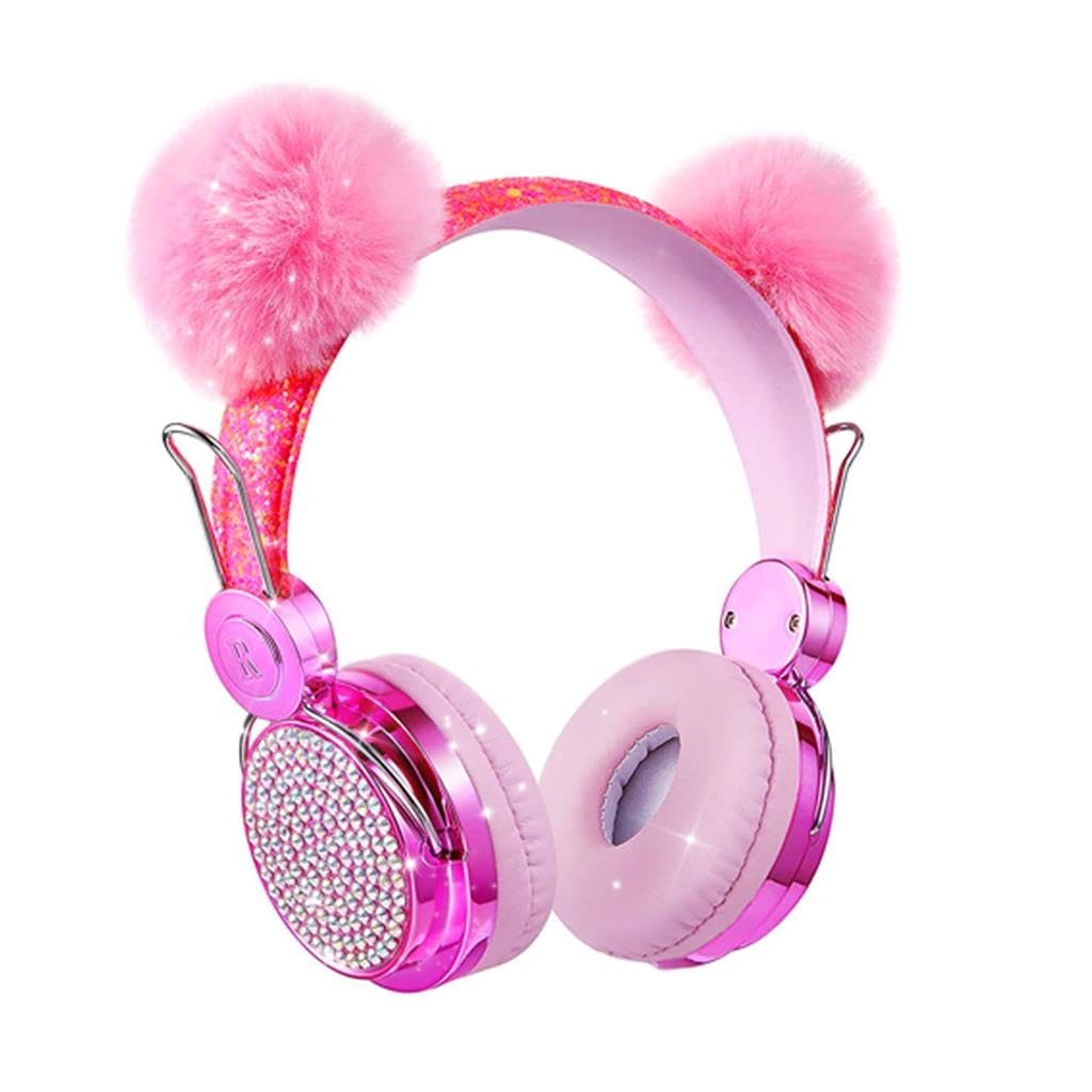 Venta Internacional - Auriculares Bluetooth Svyhuok Pompon Kids Para Niñas/niños Con M