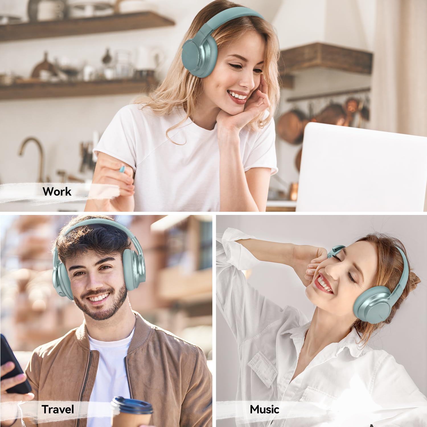 Foto 7 | Venta Internacional - Auriculares Inalámbricos Con Cancelación De Ruido Ausdom E7 Bluetooth