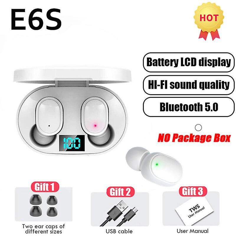 Venta Internacional - Auriculares Bluetooth Tws E6s Auriculares Inalámbricos Bluetooth Ruido