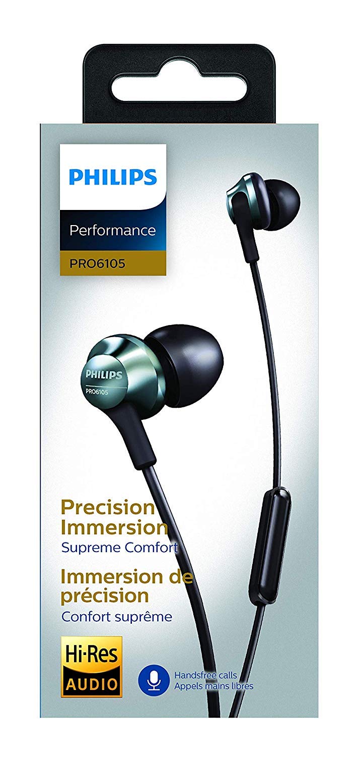 Foto 5 pulgar | Venta Internacional - Auriculares Philips Pro Wired Auriculares Con Micrófono Y Audio De Alta Resolución De 3,5 M