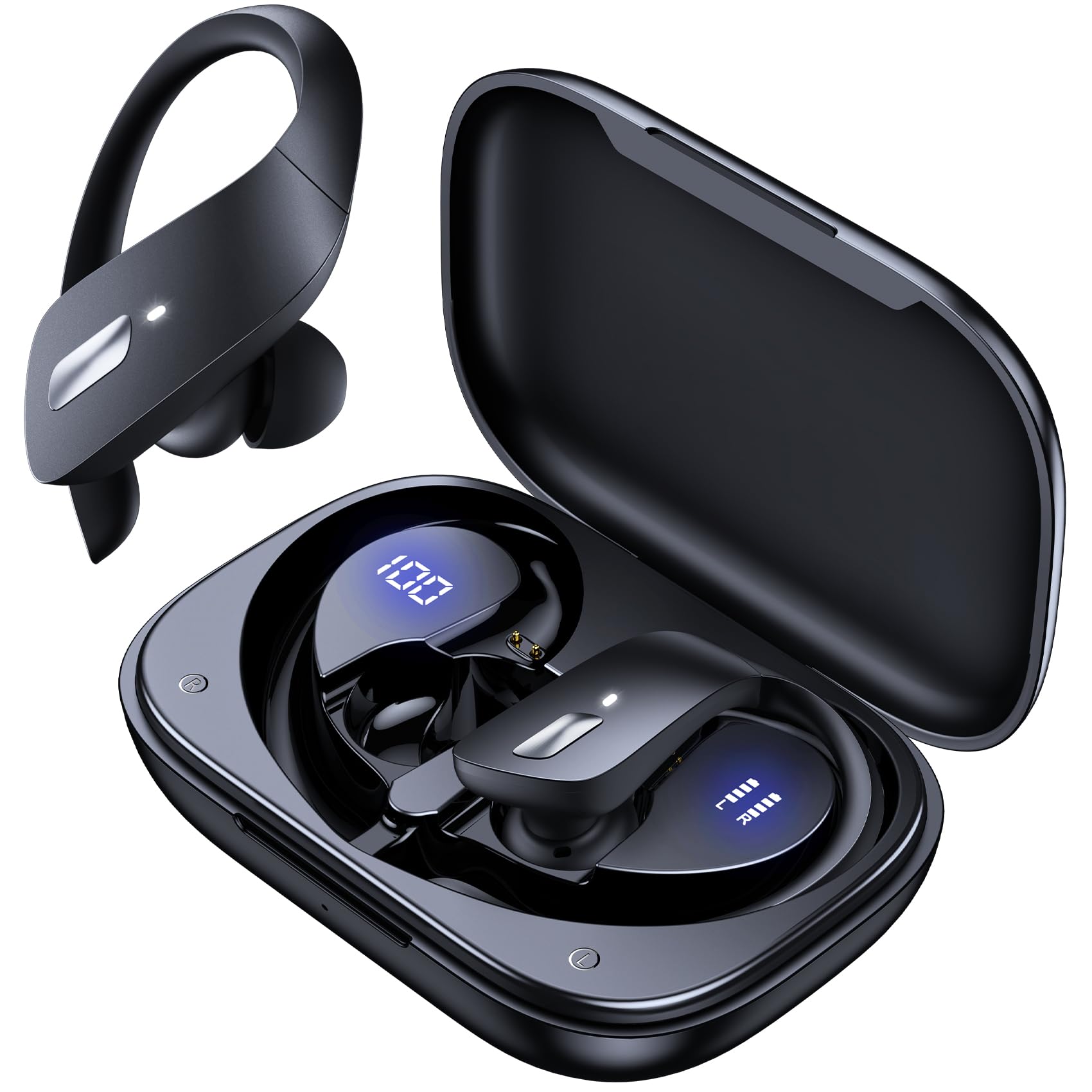 Venta Internacional - Auriculares Bluetooth Tagry X07 80 Horas De Reproducción Ipx7 Negros