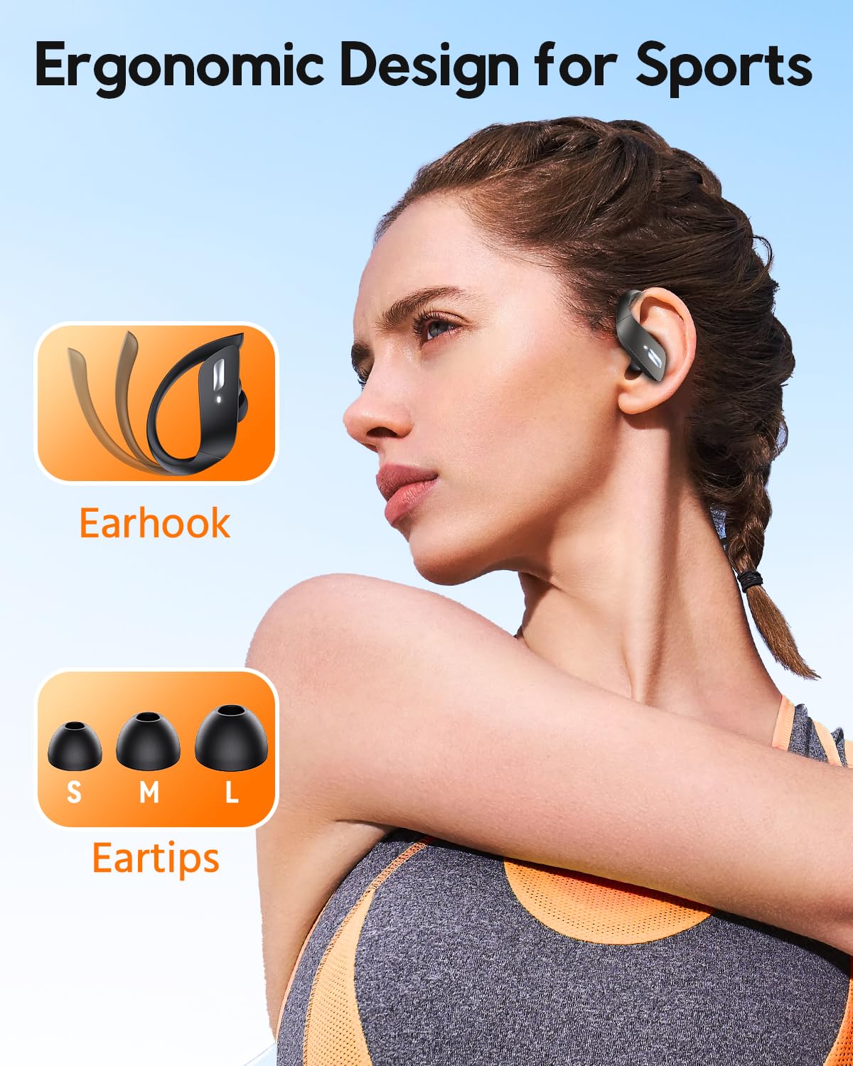 Foto 4 pulgar | Venta Internacional - Auriculares Bluetooth Tagry X07 80 Horas De Reproducción Ipx7 Negros