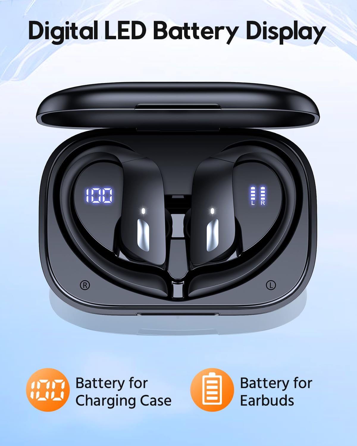 Foto 8 pulgar | Venta Internacional - Auriculares Bluetooth Tagry X07 80 Horas De Reproducción Ipx7 Negros