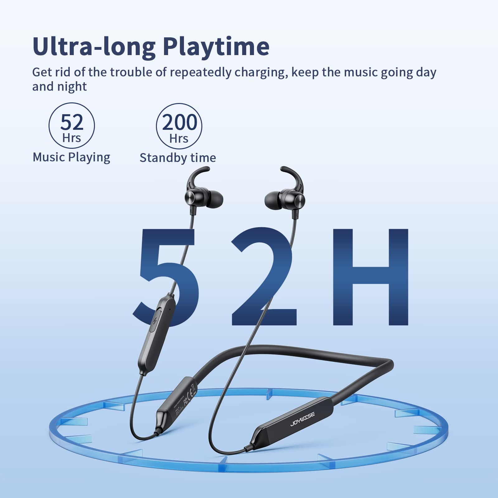 Foto 3 pulgar | Venta Internacional - Auriculares Bluetooth Joywise N6 Inalámbricos 52hrs Playt