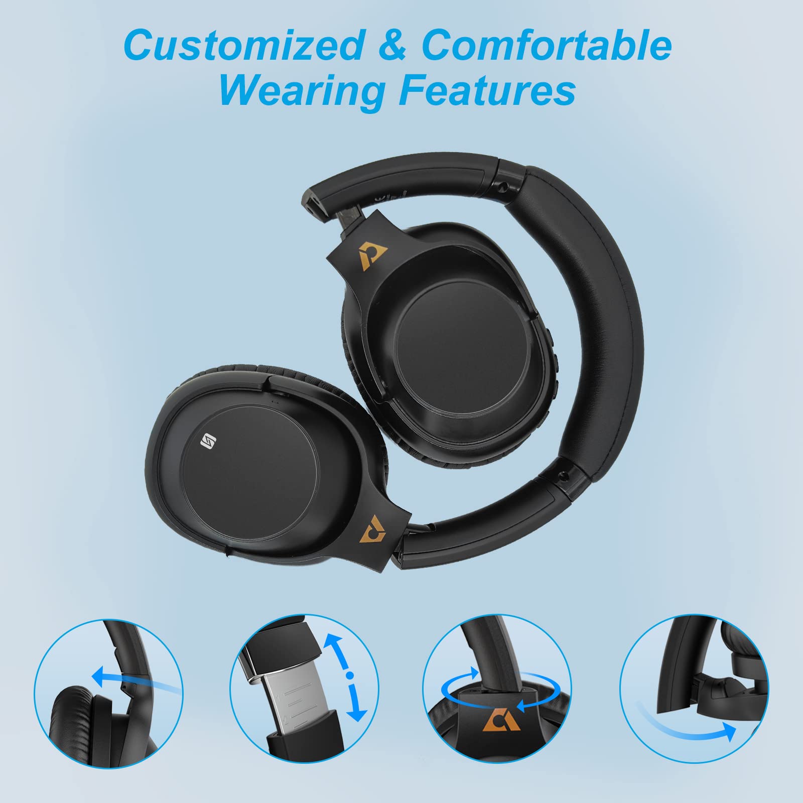 Foto 8 pulgar | Venta Internacional - Auriculares Ankbit E500 Bluetooth 5.2 Hybrid Anc 75h Playtime