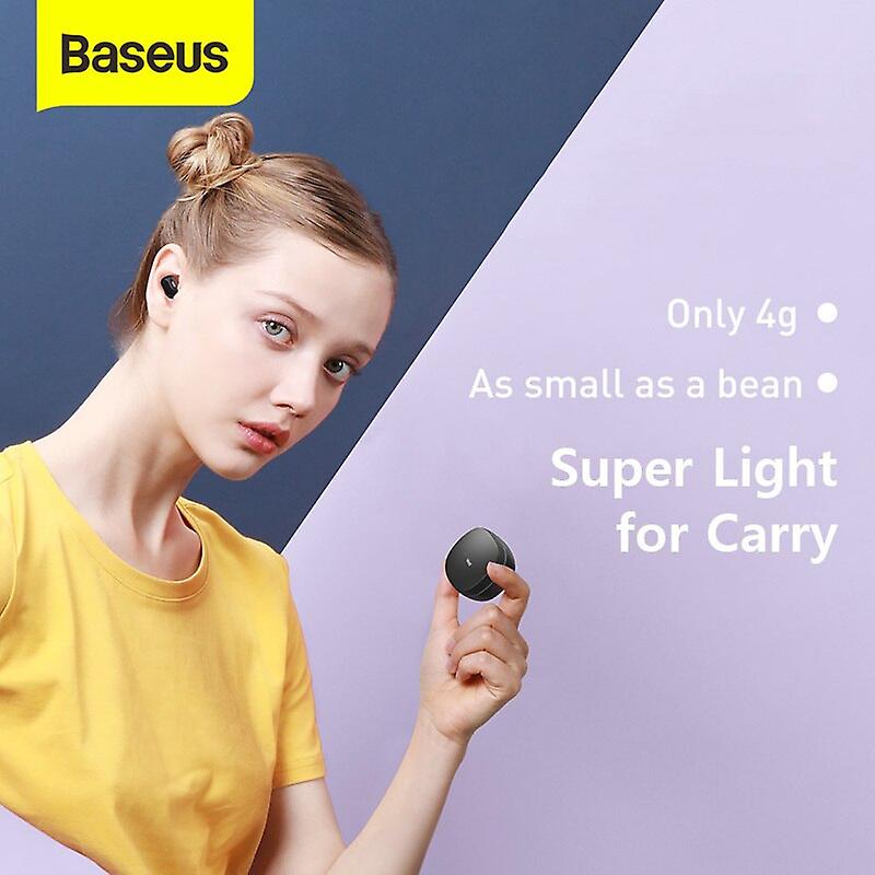 Foto 2 | Venta Internacional - Auriculares Inalámbricos True Baseus Encok Wm01 Con Micrófono Bluetooth 5