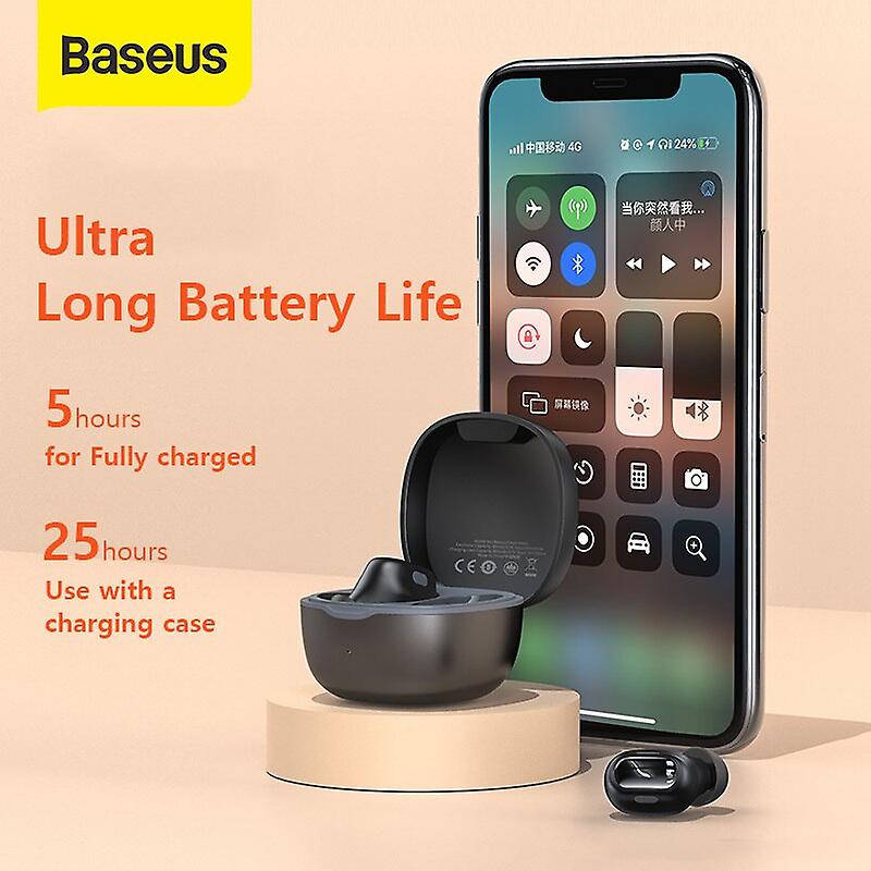 Foto 5 pulgar | Venta Internacional - Auriculares Inalámbricos True Baseus Encok Wm01 Con Micrófono Bluetooth 5