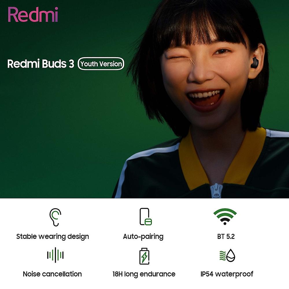 Foto 5 pulgar | Venta Internacional - Auriculares Redmi Buds 3 Versión Juvenil True Wireless Bt 5.2