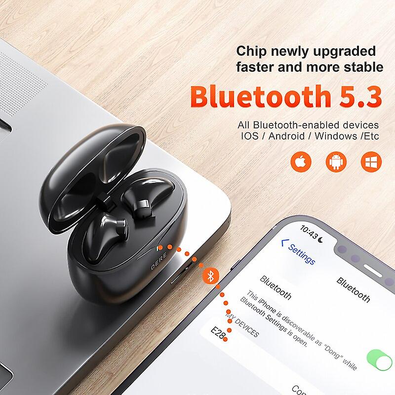 Foto 4 pulgar | Venta Internacional - Auriculares Inalámbricos Qere E28 Tws Bluetooth 5.3 Con Micrófono Hd