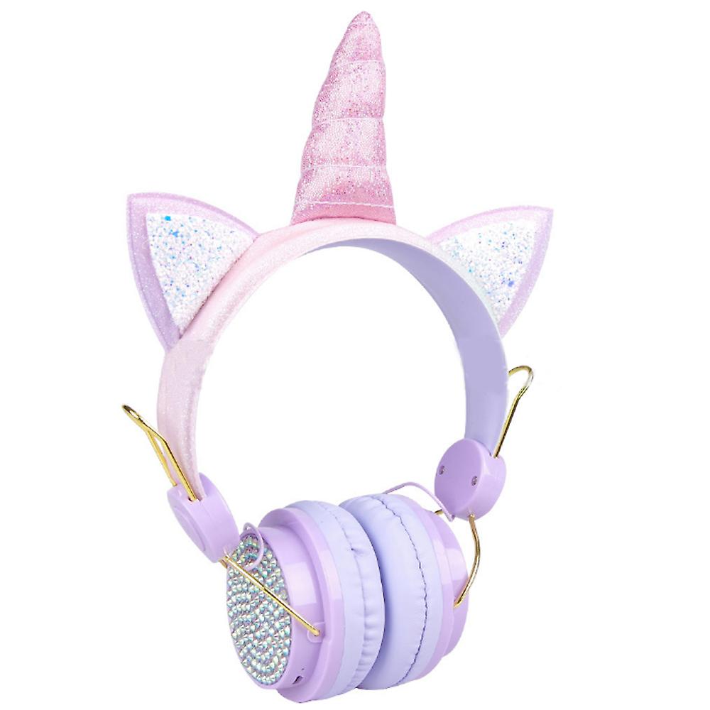 Venta Internacional - Auriculares Inalámbricos Bluetooth Con Diadema Ajustable En Forma De Unicornio