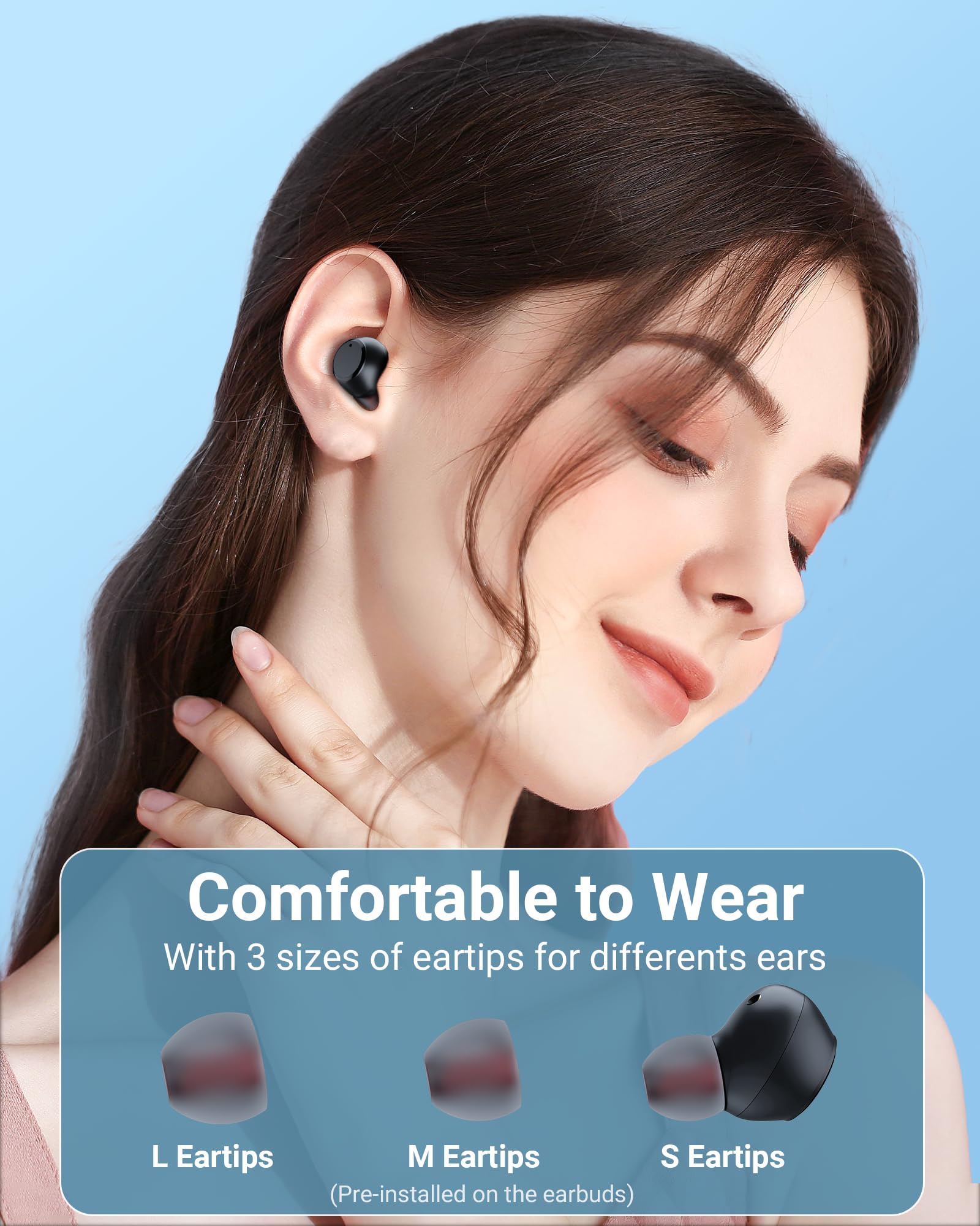 Foto 4 pulgar | Venta Internacional - Auriculares Inalámbricos Zingbird T62 2023 Bluetooth 5.3 Ipx7 Negros