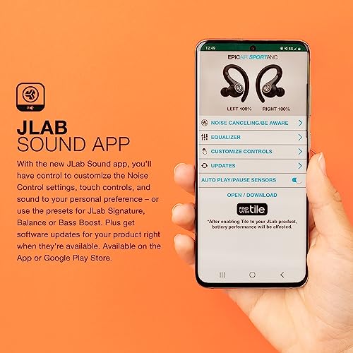 Foto 5 pulgar | Venta Internacional - Auriculares Bluetooth Jlab Epic Air Sport Anc Gen 2 Con Más De 70 Horas