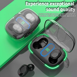 Foto 2 | Venta Internacional - Auriculares Inalámbricos Bluetooth Y90 Tws Ipx7 A Prueba De Agua