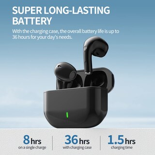 Foto 2 | Venta Internacional - Auriculares Inalámbricos Cxk Bluetooth 5.3 36 Horas De Reproducción Ipx7 Negros