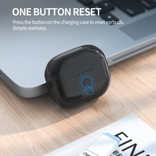 Foto 7 | Venta Internacional - Auriculares Inalámbricos Cxk Bluetooth 5.3 36 Horas De Reproducción Ipx7 Negros