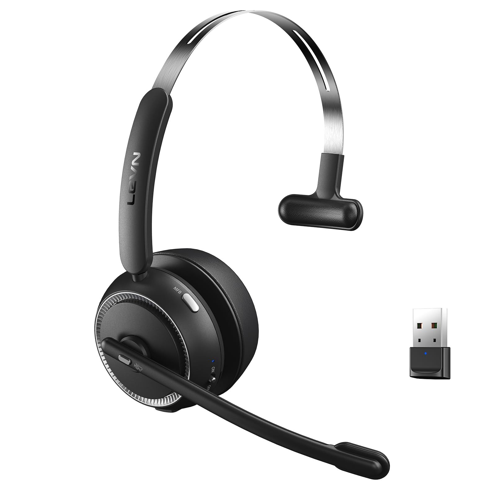 Foto 2 pulgar | Venta Internacional - Auriculares Inalámbricos Levn Con Micrófono Bluetooth V5.2 65 Horas