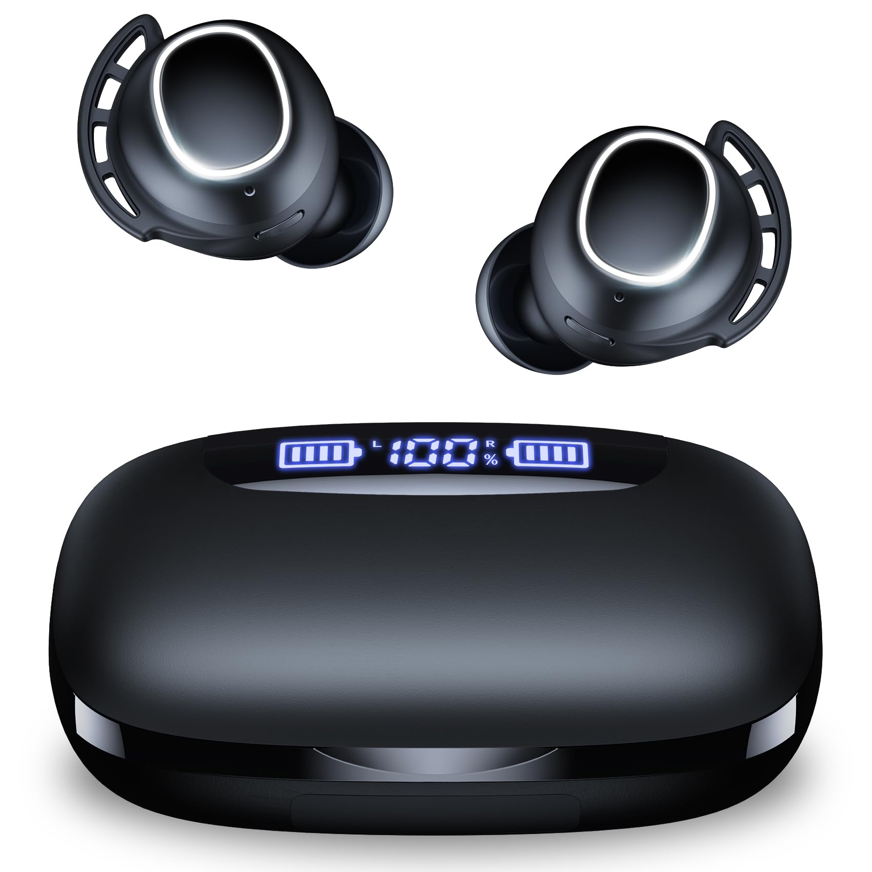 Foto 2 pulgar | Venta Internacional - Auriculares Inalámbricos Tagry X18 Bluetooth 120h Playtime Ipx7 Black