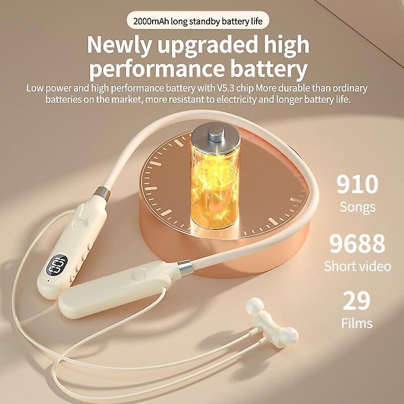 Foto 5 pulgar | Venta Internacional - Auriculares Bluetooth, Banda Para El Cuello, Bt-12, Inalámbricos