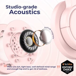 Foto 3 | Venta Internacional - Auriculares Tribit Starlet01 con Cable y Micrófono Rosa