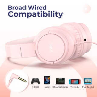 Foto 5 | Venta Internacional - Auriculares Tribit Starlet01 con Cable y Micrófono Rosa