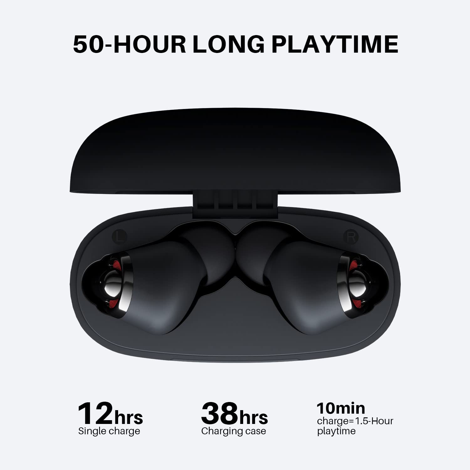 Foto 2 | Venta Internacional - Auriculares Inalámbricos Tribit Flybuds C1 Qualcomm Qcc3040 Bluetooth