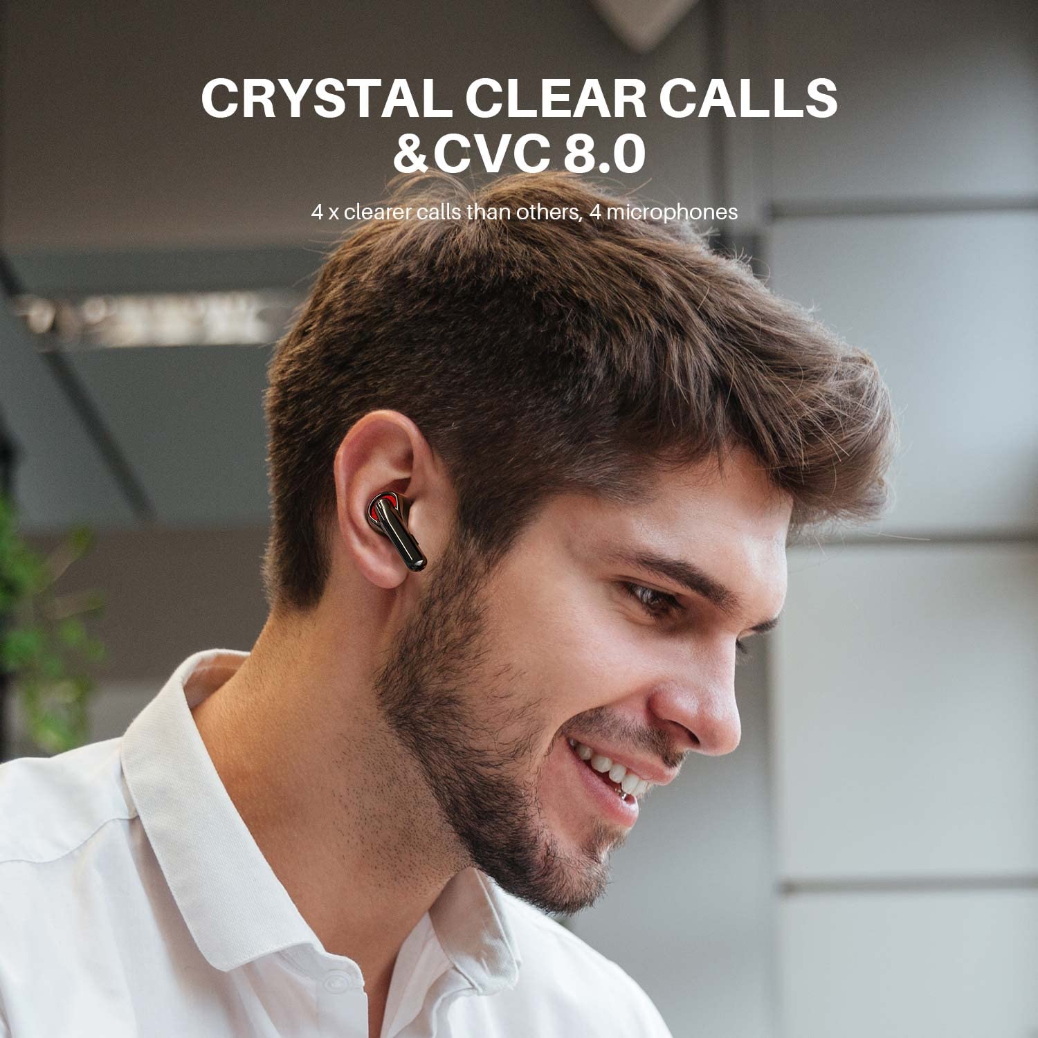 Foto 7 pulgar | Venta Internacional - Auriculares Inalámbricos Tribit Flybuds C1 Qualcomm Qcc3040 Bluetooth