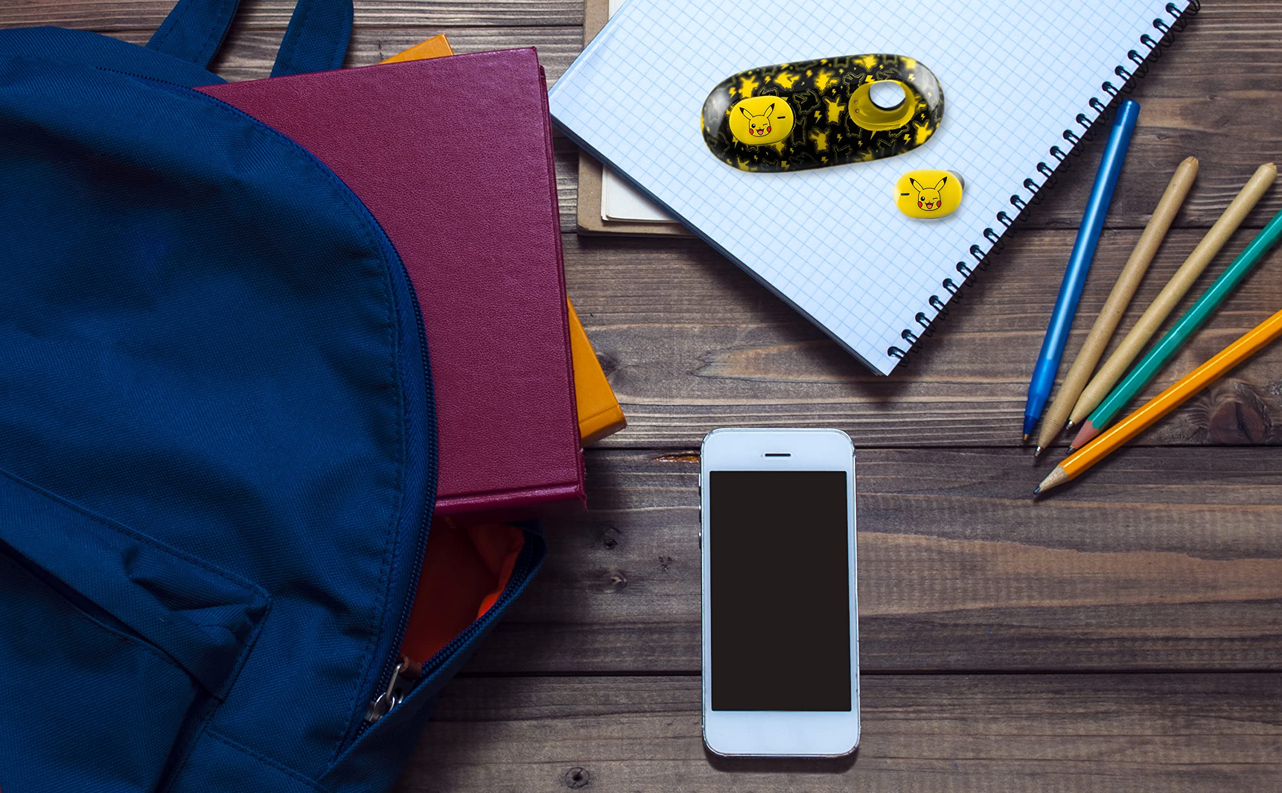 Foto 5 pulgar | Venta Internacional - Auriculares Inalámbricos Ekids Pokemon Con Micrófono Para Niños