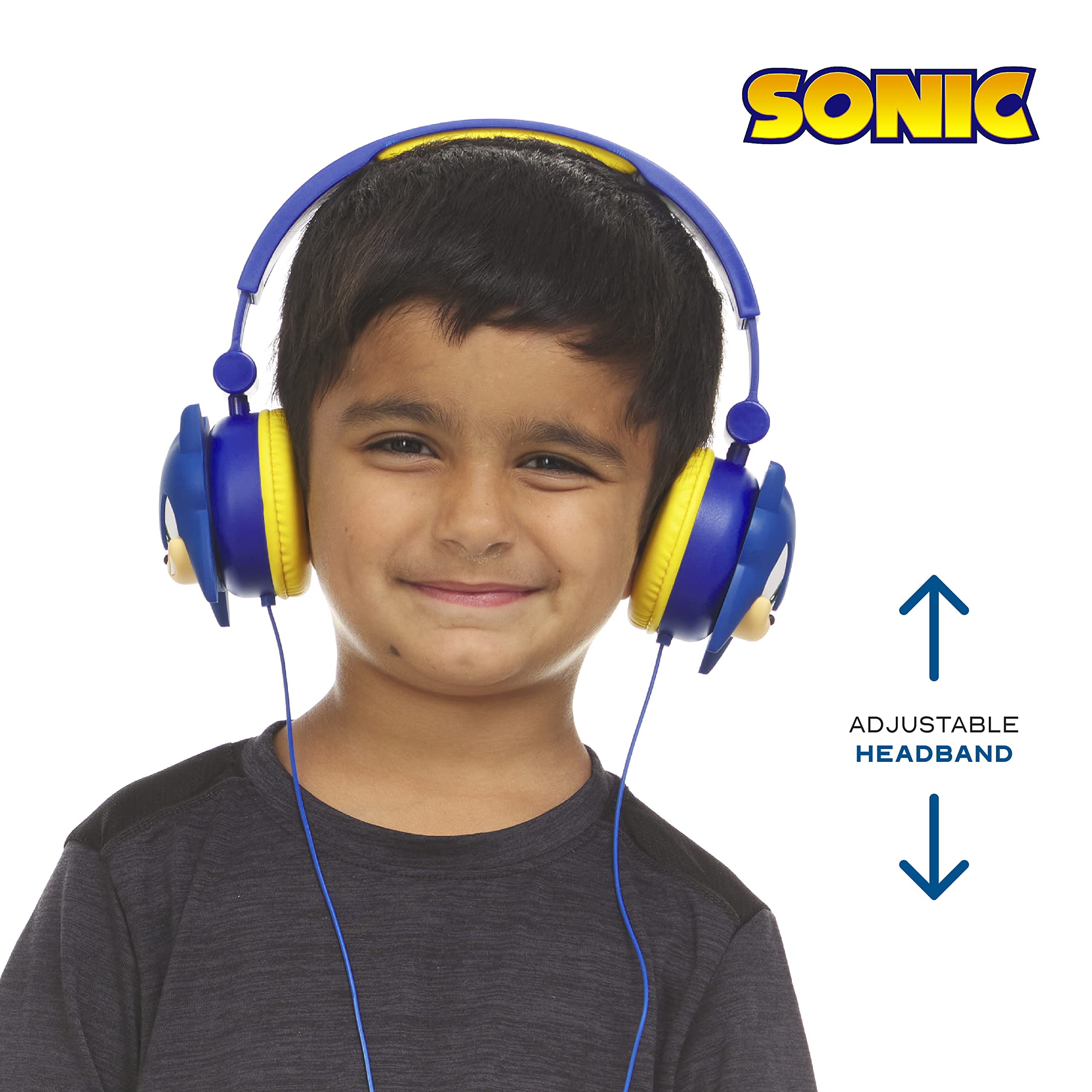 Foto 6 pulgar | Venta Internacional - Auriculares Supraaurales Sakar Sonic The Hedgehog Para Niños