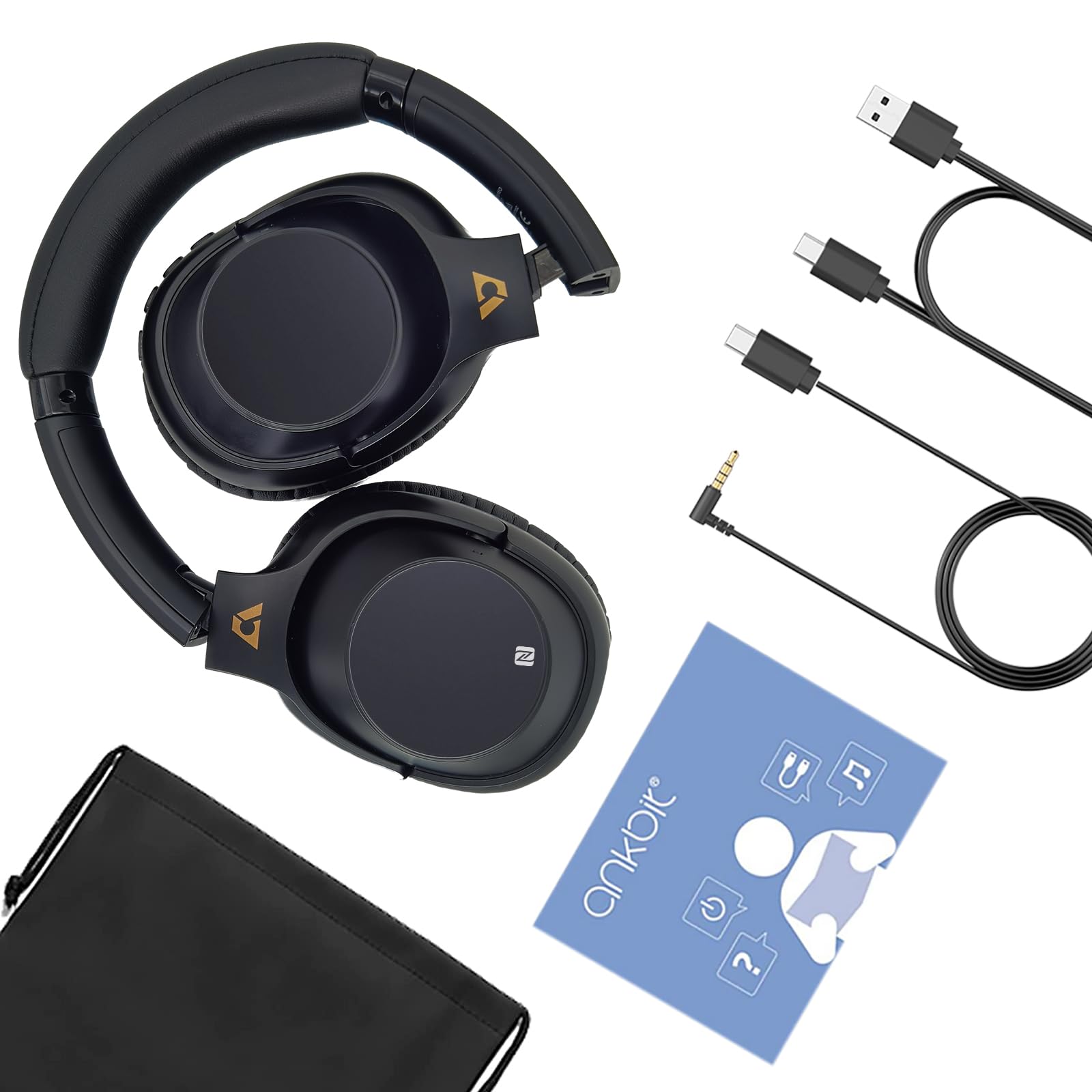 Foto 8 pulgar | Venta Internacional - Auriculares Ankbit E500pro Hybrid Con Cancelación Activa De Ruido