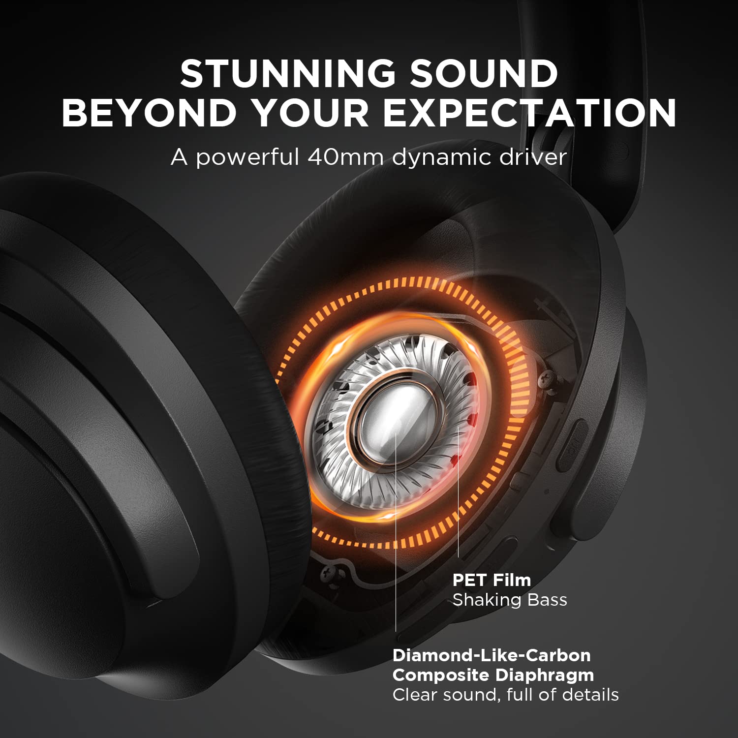 Foto 4 pulgar | Venta Internacional - Auriculares 1more Sonoflow Bluetooth Con Cancelación Activa De Ruido