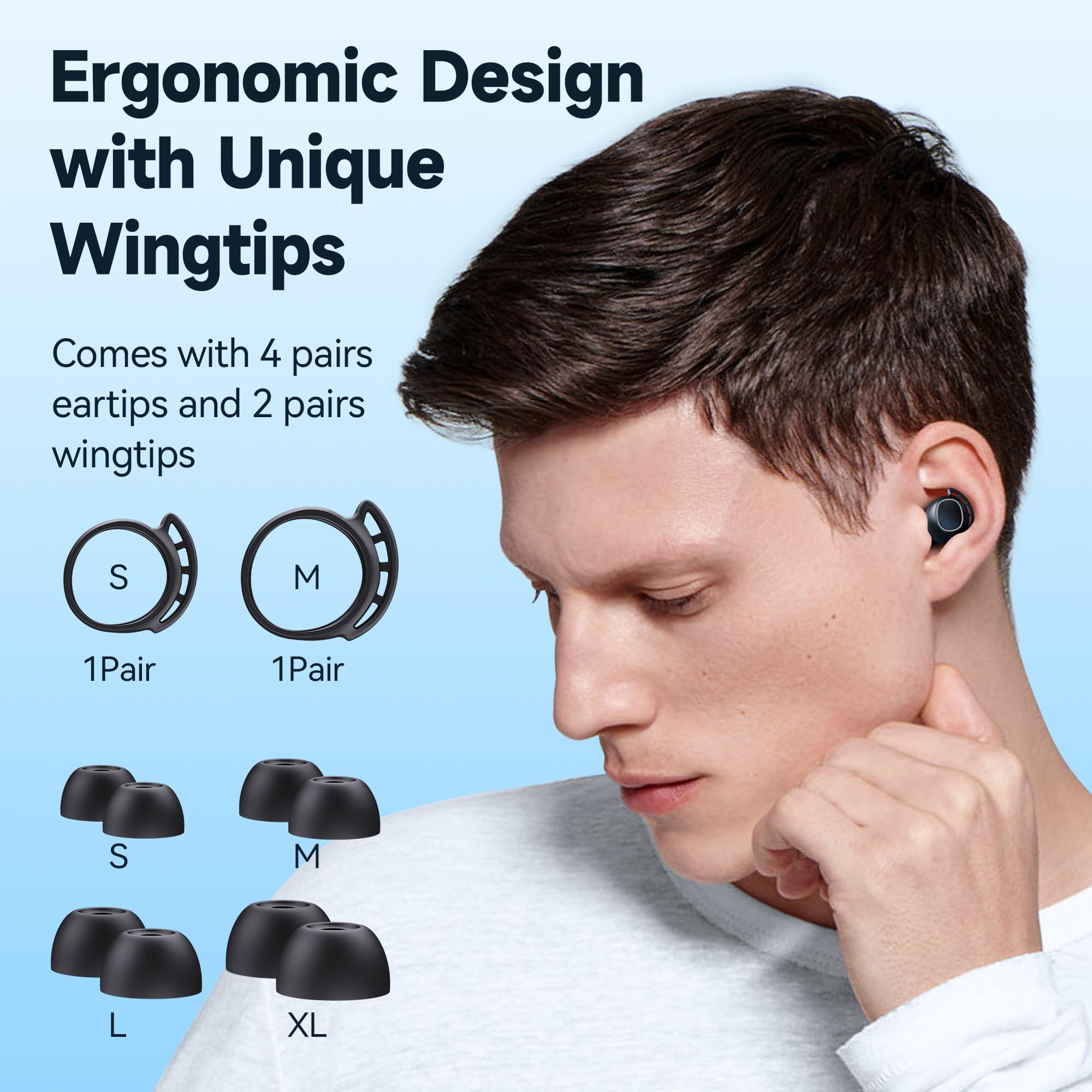 Foto 7 pulgar | Venta Internacional - Auriculares Bluetooth Tagry X18 Auriculares Inalámbricos 120h Playtim