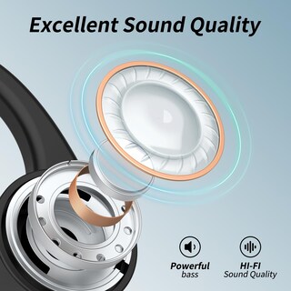 Foto 4 | Venta Internacional - Auriculares Inalámbricos Cxk Bluetooth 5.3 16h Playtime Deep Bass