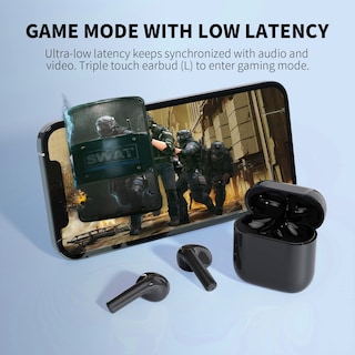 Foto 7 | Venta Internacional - Auriculares Bluetooth Cxk Crystal-clear Calls Ipx7 Waterproof V5