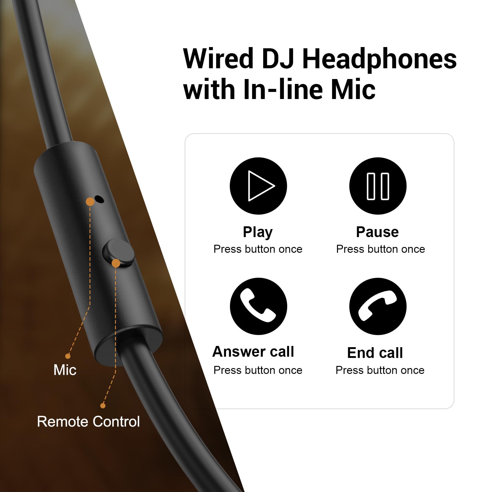 Foto 7 pulgar | Audífonos Inalámbricos Oneodio Negros con Bluetooth-Venta Internacional