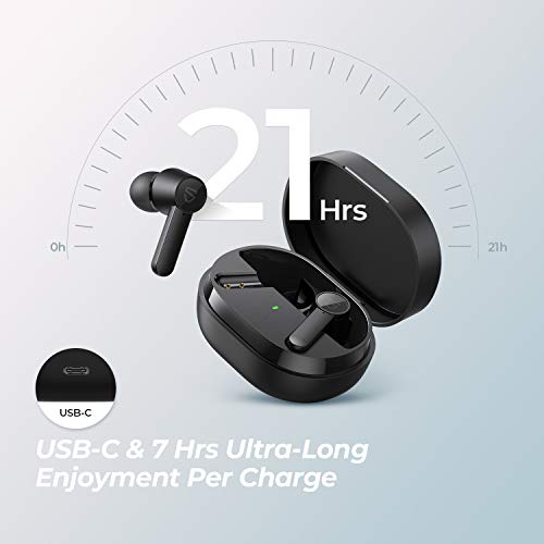 Foto 7 pulgar | Venta Internacional - Auriculares Inalámbricos Soundpeats Q Bluetooth 5.0 Con 4 Micrófonos 21h