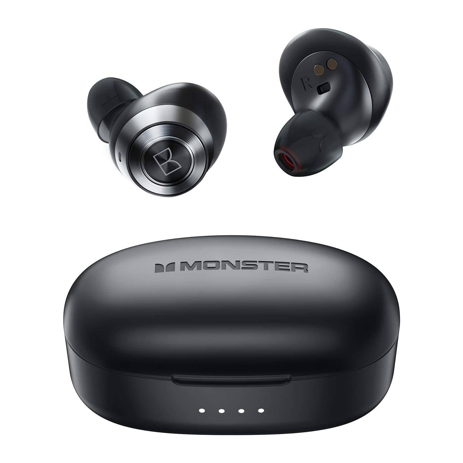 Foto 2 pulgar | Venta Internacional - Auriculares Inalámbricos Bluetooth Monster Con Usb-c Negros