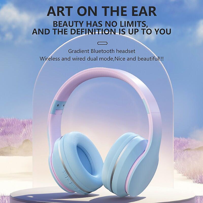 Foto 4 pulgar | Venta Internacional - Auriculares Inalámbricos Bluetooth para Música con Micrófono Degradado