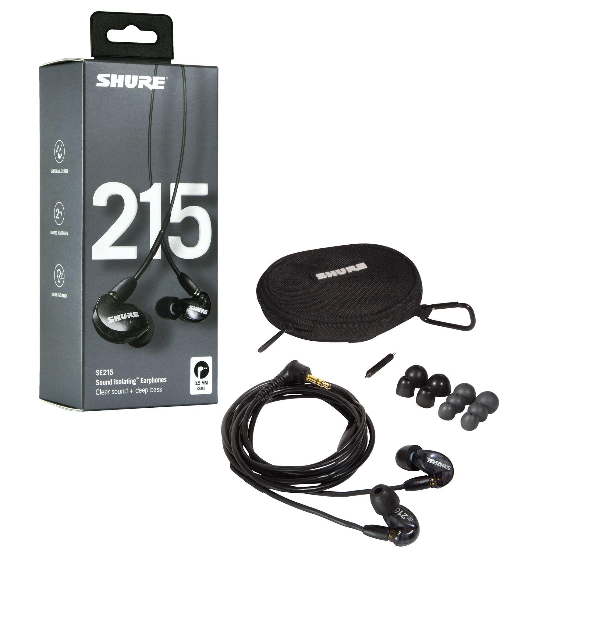 Foto 3 pulgar | Venta Internacional-Audífonos Alámbricos Shure Negros con Bluetooth
