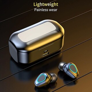 Foto 2 | Venta Internacional - Auriculares Inalámbricos Bluetooth 5.2 Impermeables Deportivos 9d Hifi