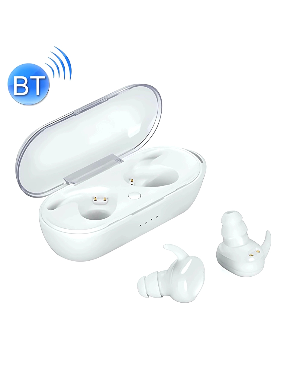 Foto 5 pulgar | Audífonos Bluetooth Inalambricos Sport Con Caja De Carga Tws-04 Blanco