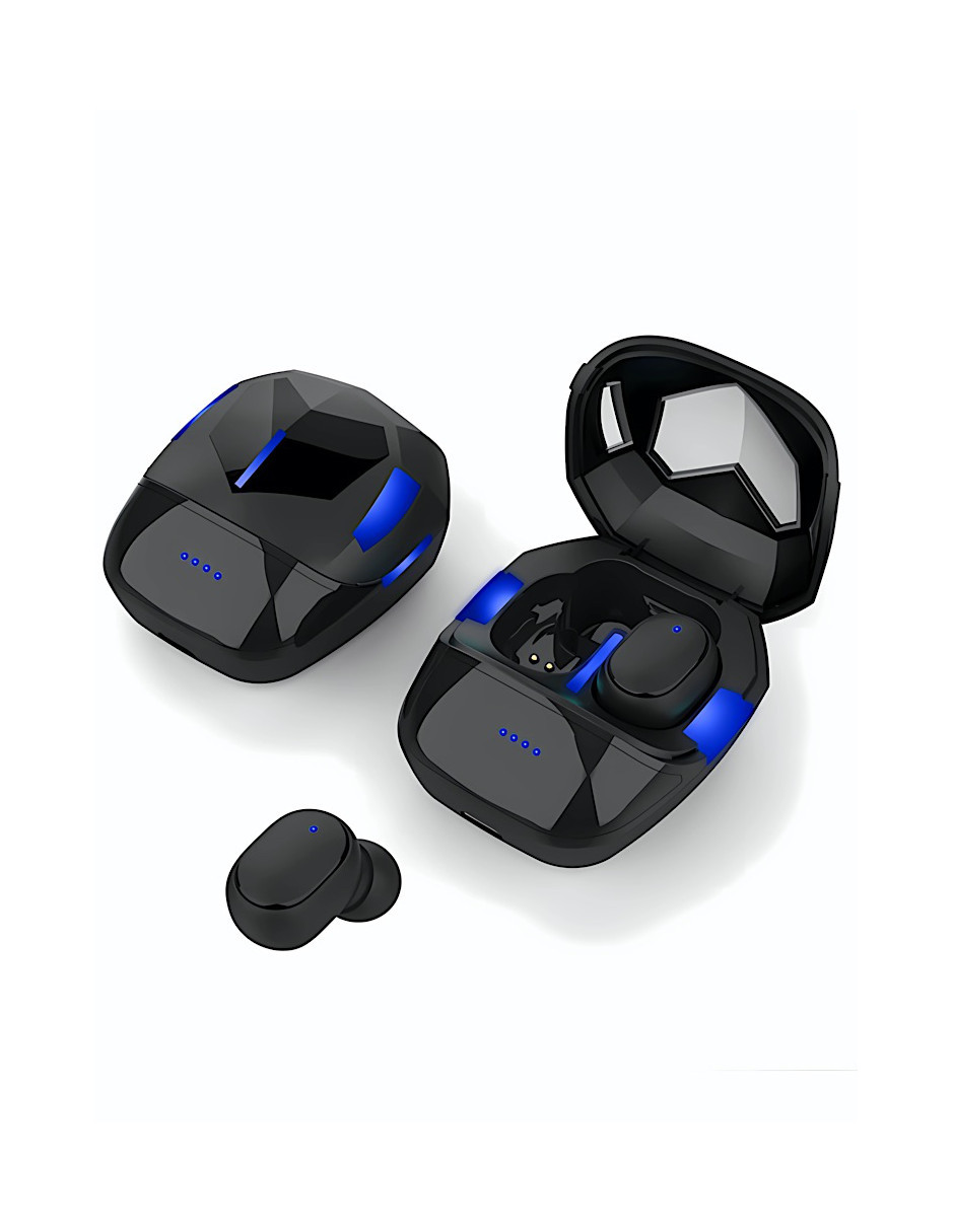 Foto 3 pulgar | Audífonos True Wireless Negros con Bluetooth