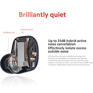 Foto 3 | Venta Internacional - Auriculares Inalámbricos Xiaomi Redmi Buds