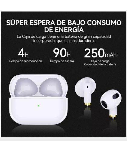 Foto 4 pulgar | Audífono In-ear Gamer Mini Blanco