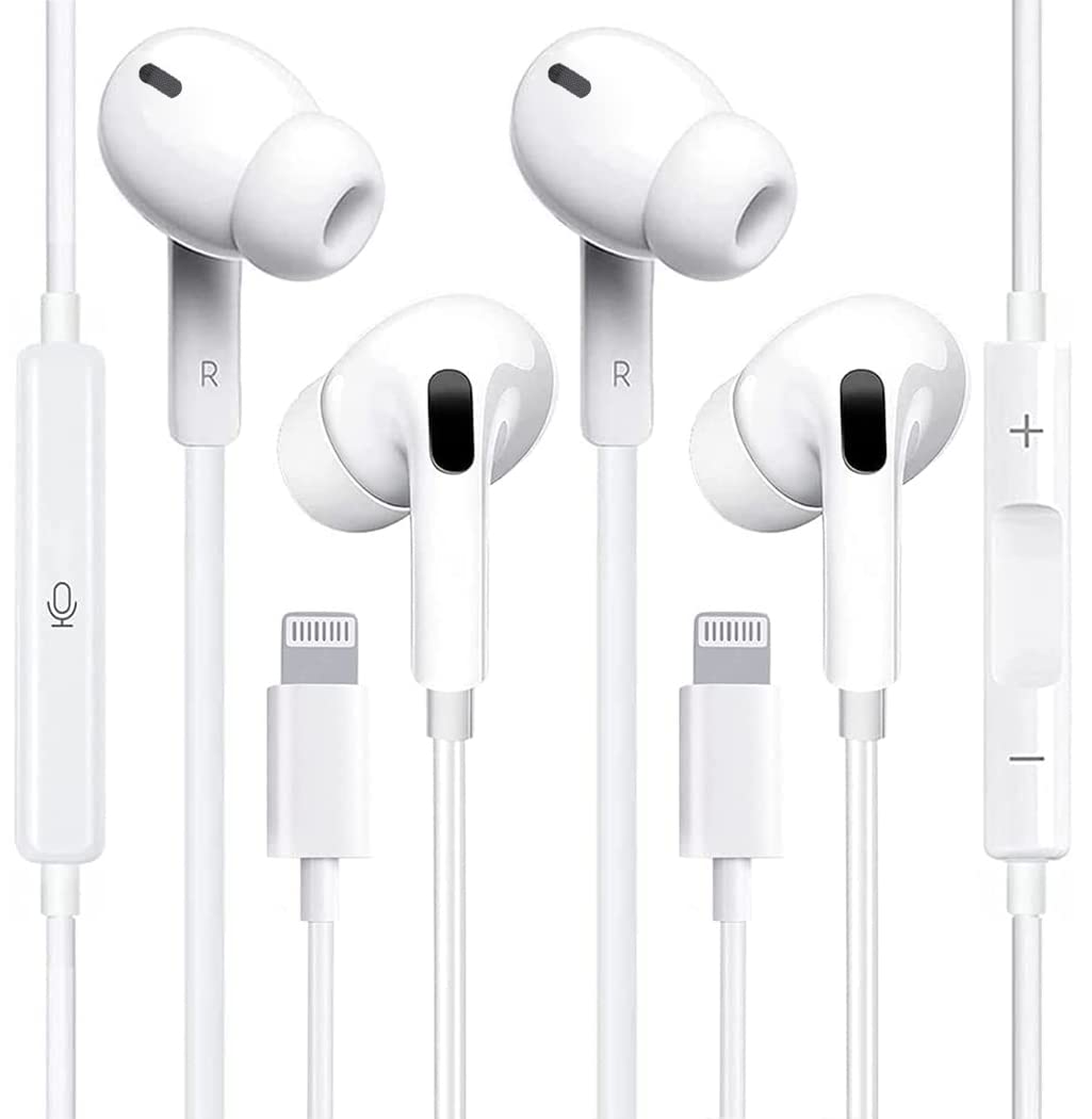 Foto 2 pulgar | Auriculares con Cable Togkun con Micrófono Paquete de 2 - Venta Internacional