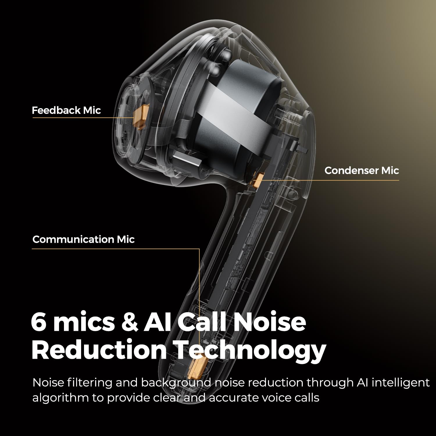 Foto 7 pulgar | Auriculares Inalámbricos SoundPeats Air4 Snapdragon Sound 26 Horas - Venta Internacional