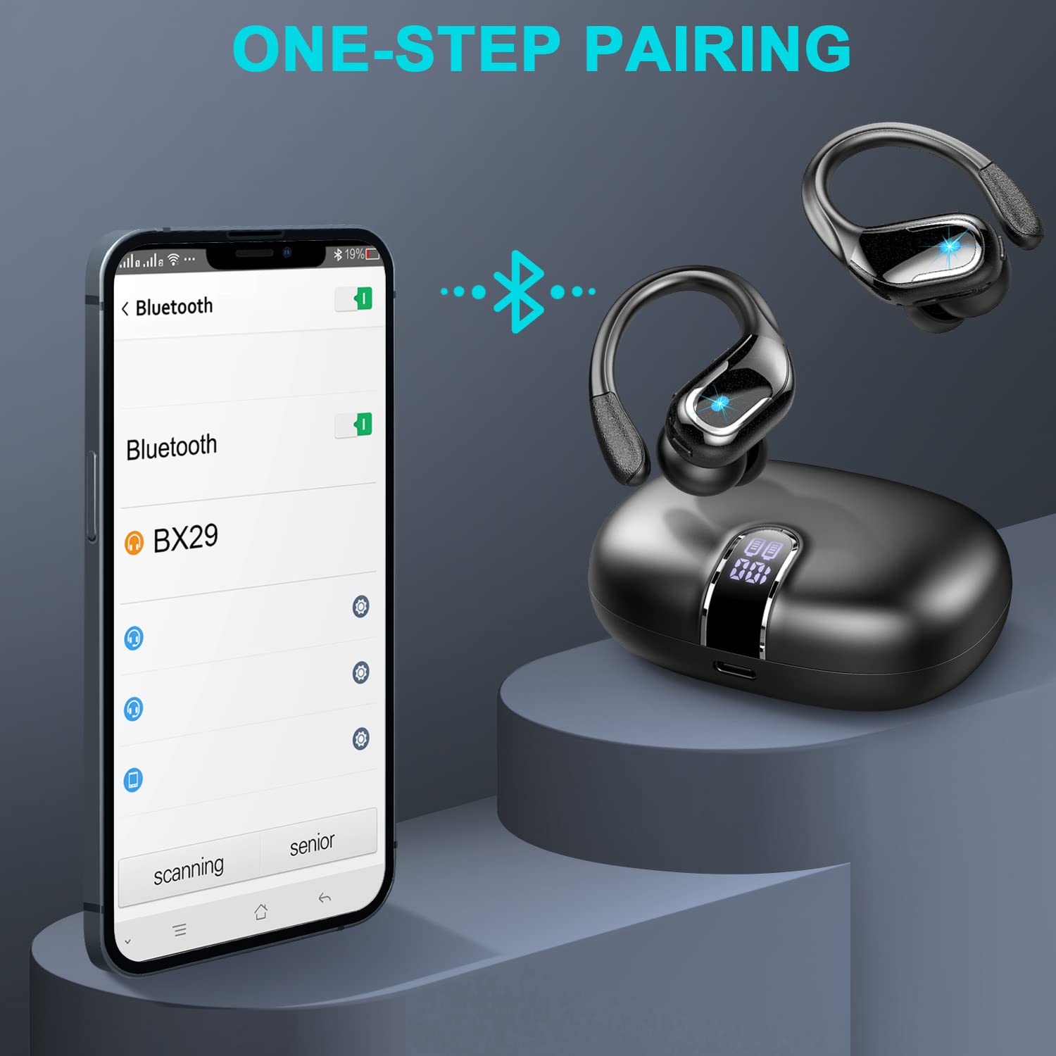 Foto 8 pulgar | Auriculares Inalámbricos Deportivos Ltinist Bluetooth 5.3 IP7 Waterproof - Venta Internacional